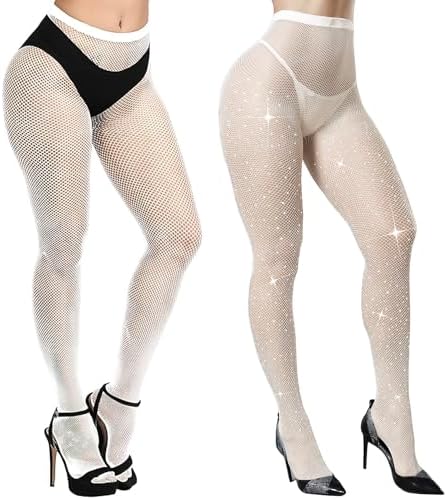 Fishnet Stockings for Women, Fish Nets Women Tights, Fishnet Tights Ladies Plus One Size Fit All