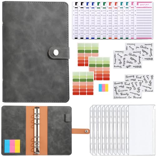 Budget Planner Binder - Organizzatore Soldi Con Buste E Fogli - Foto 5
