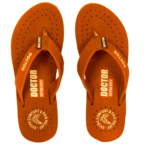 Image of DOCTOR EXTRA SOFT House Slipper for Women's | Pregnancy | Orthopaedic & Diabetic | Bounce Back Technology |Memory Foam Cushion |Comfortable Footbed for Girls & Ladies Daily Use D-14