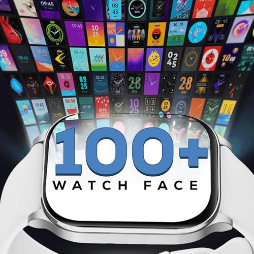 Image of GameSir H9 Smartwatch - Big Display | Bluetooth Calling | Heart Rate & SpO2 Monitor | 100+ Sports Modes | Long Battery | IP68 Waterproof | TFT Display | Design for Men & Women (White)