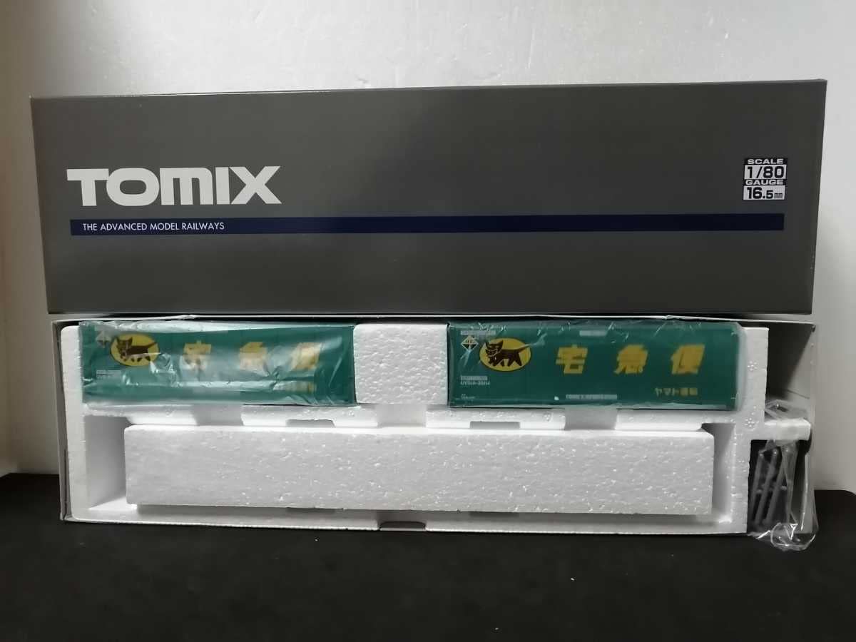 TOMIX HO-731 JR貨車 コキ106形 グレーヤマト運輸 コンテナ付 HO  