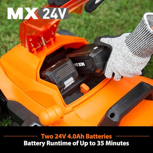 LawnMaster CLMF4815E 48V MAX* 15-inch Brushless Cordless Lawn Mower with 2X24V MAX* 4.0Ah Battery and a Dual Charger - Image 3