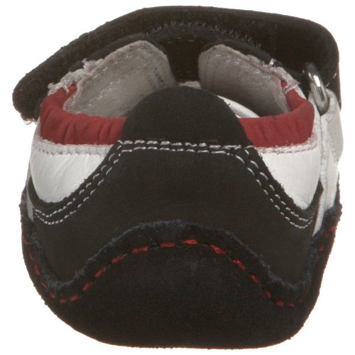 Umi Tadpole Monk Strap (Infant/Toddler),Black/White,17 M EU (2.5 M US Infant)3