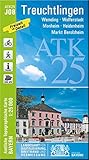  ATK25-J08 Treuchtlingen (Amtliche Topographische Karte 1:25000): Wemding, Wolferstadt, Monheim, Heidenheim, Markt Berolzheim (ATK25 Amtliche Topographische Karte 1:25000 Bayern)
