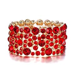 Ruby Color Gold-Tone