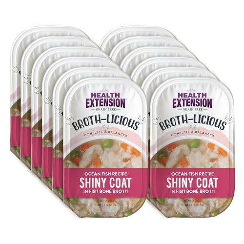 Health Extension Broth-Licious Shiny Coat Ocean Fish Cup
