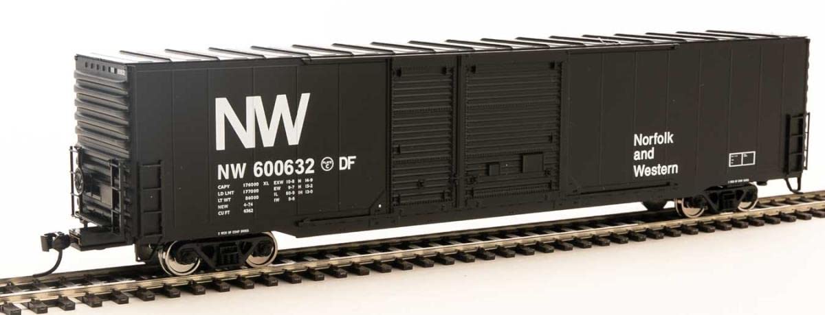 Walthers Scala H0 60' Pullman-Standard Auto Parti Boxcar Norfolk & Western