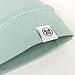 HonestBaby Multipack Baby Caps Newborn Hats 100% Organic Cotton for Infant Baby Boys, Girls, Unisex, 2-Pack Sage, One Size
