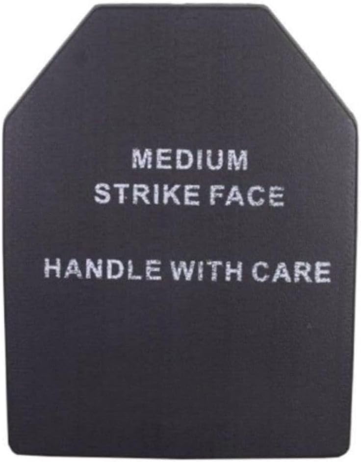 DLP Tactical Dummy Training SAPI Plates for Plate Carrier – Non Ballistic Polymer Inserts for Airsoft, Paintball, Training Gear – Fillable Curved Vest Plates – Set of 2