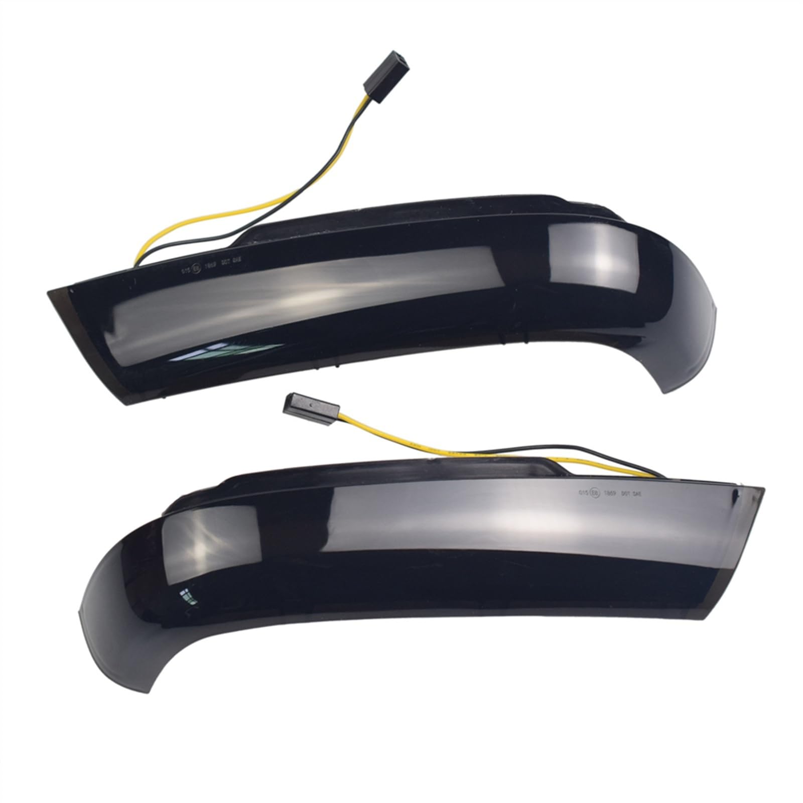 FUNFOB Intermitente Retrovisor Para VW Para Touareg I MK1 7L Para 2002-2006 Lámpara LED Señal Giro Dinámica Indicador Luz Espejo Lateral Intermitente Lámpara Señal Giro