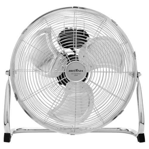 Britânia, C50, CIRCULADOR DE AR, metálico - inox, 220 V