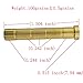 100Grains Field Point The Bolts are Copper Bolts Knurled Outer Diameter Suitable with for.244 Carbon Arrow (1 Dozen 12PACK), Used for Arrow Rod Archery Accessories (Brass Bolt-S, 100 Grains)