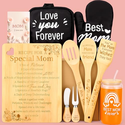 Mom Kitchen Gifts,Mothers Day Gifts Box for Mom,Ideas Basket Set