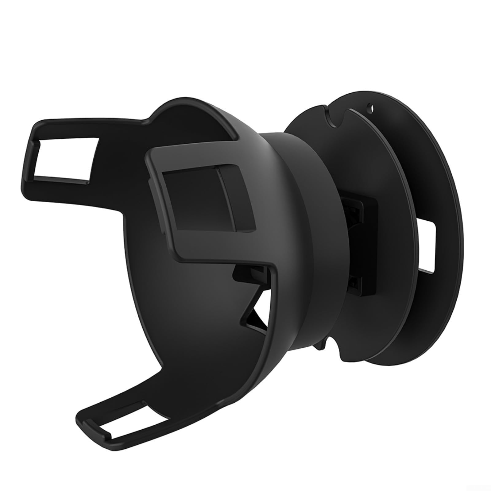 Soporte de pared para Echo-Pop, soporte de pared para altavoz con gestión de cables integrada para configuración de audio doméstico (negro)
