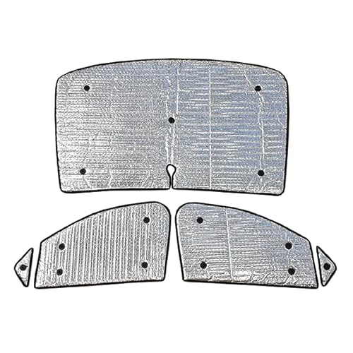 Persianas Térmicas para Volkswagen Caddy (2004-2020) Conjunto Frontal Ideal para Todas Las Estaciones