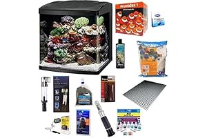 Coralife Size 32 BioCube Deluxe Reef Aquarium Bundle to Start Salt Water Aquarium