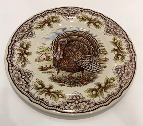 Victorian English Pottery Turkey Thanksgiving Salad...