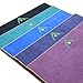 AURORAE Synergy 2in1 Hot Yoga Mat with integrated Non Slip Microfiber Towel. No Slipping No Bunching/Odor Patent Protected, Machine Washable