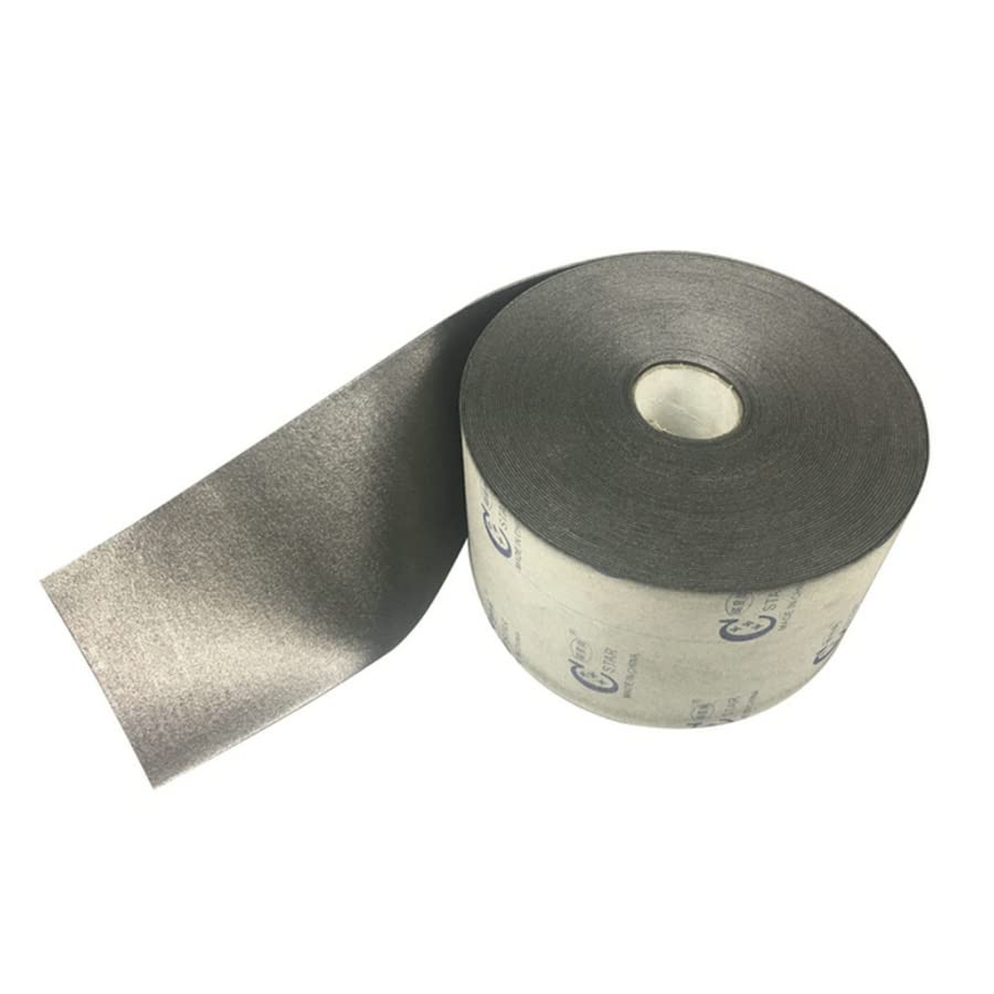 Miniatura 3 de Lijadora de tela de grafito 1M de grafito de carbono y grafito Cinta de lubricación de diamante abrasivo resistente al calor almohadilla de grafito