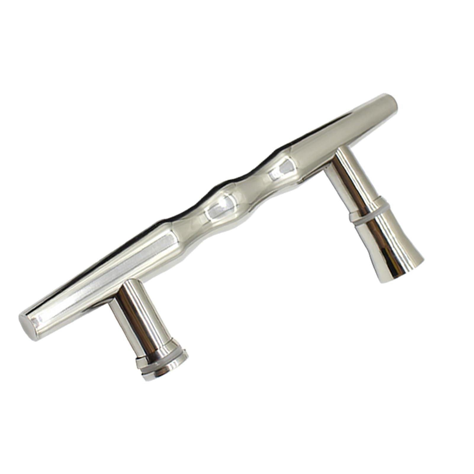 Poignée de douche inox pour réparer une porte coulissante en verre de salle de bain
