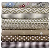 VERWENDUNG- Super zum Patchworken, Spielzeug, Dekoration, Handwerk, Scrapbooking. Für Applikationen und kleine Projekte, ideal für Hobby-Projekte oder DIY Bastelarbeit-Ideen in der Home, Schule, Kindergarten, z.B. Decken, Tischtuch, Kissenbezüge, Taschen, Geldbeutel, Schutzhüllen, Wimpelketten, Puppenkleider, Puppenbettwäsche, usw.