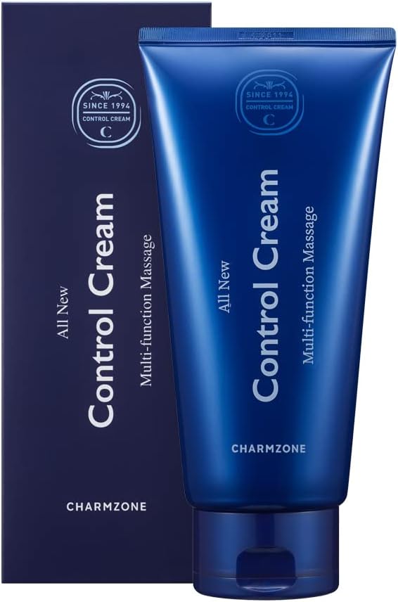 CharmzoneAll New Control Cream for Face and Body Self Massage Cream Exfoliating Removing Sebum and Dead Skin Cells (300ml / 10.14fl oz)