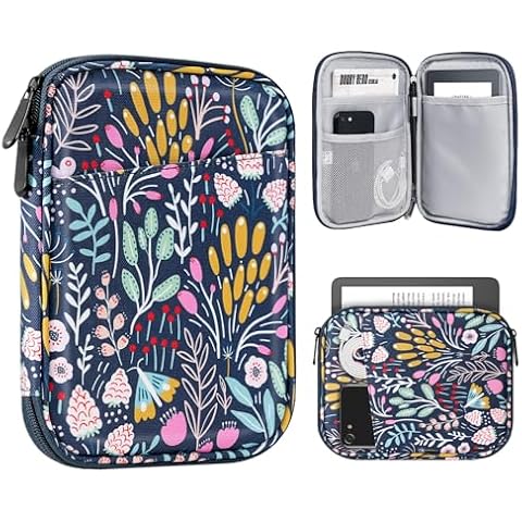 TiMOVO 6-7 Inch Tablet Sleeve with Pocket Cover