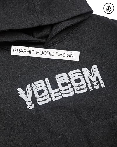 Image of Volcom Boys Hoodie - Long Sleeve Pullover Graphic Hoodie Sweatshirt - Warm Casual Hoodies for Boys (8-20)