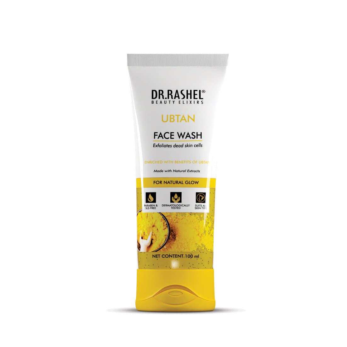DR.RASHEL Ubtan Face Wash For Men & Women Concentrate for Deep