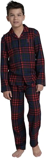 Under Fourteen Boys Cotton Night Suit Set | Soft Breathable 2Pcs Sleepwear/Nightwear/Sleepsuit/Loungewear Co-Ord | Checks ...