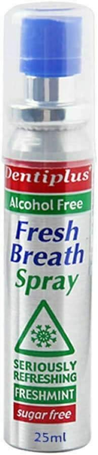 Dentiplus Fresh Breath Spray FRESHMINT 25ml - Sugar Free, Alcohol Free (6)