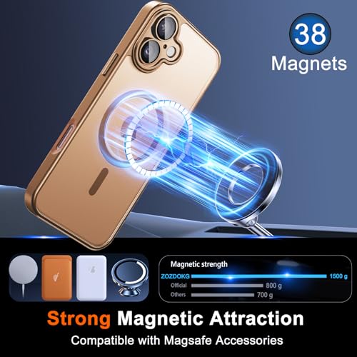 Image of for iPhone 17 Case with Privacy Screen Protector, Brown
