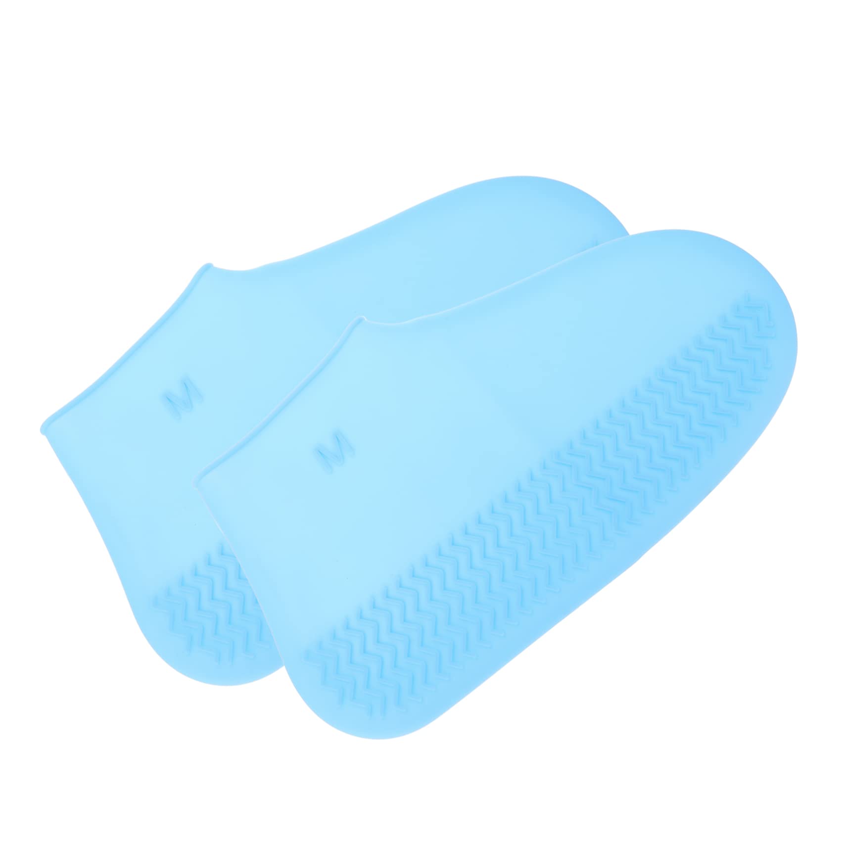 MUSISALY 1pair Rainproof Silicone Shoe - Protector for Outdoor Activities and Wear-resistant for Travel Camping and Beach Use