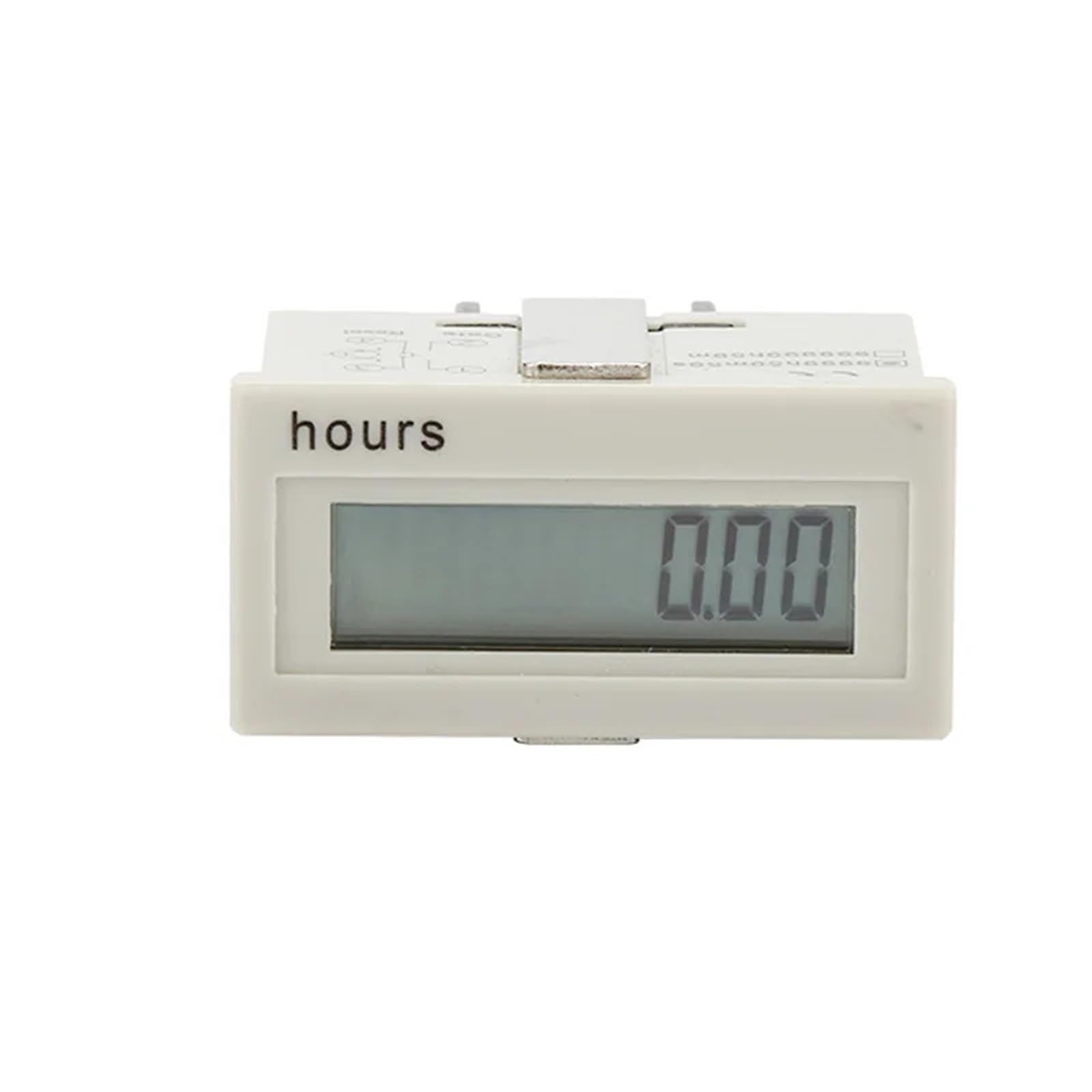 Contador de pulso de dígitos LCD, temporizador Digital de voltaje de 240v, contador de horas eléctrico, CA 110V-120V CC, entrada de 5V-30V(AHC3J)