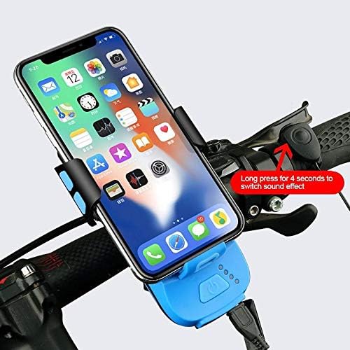 Miniatura 6 de BoxWave Soporte y soporte compatible con ASUS Zenfone 10 - Solar Rejuva Bike Mount (4000 mAh), soporte de bicicleta con banco de energía solar,