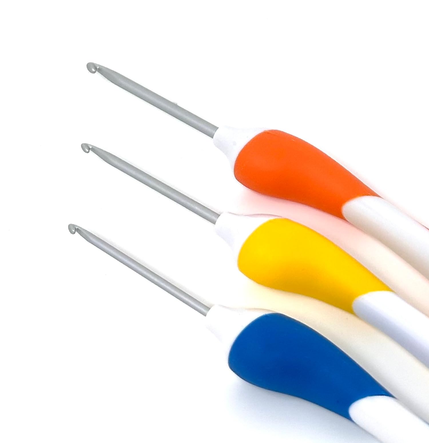 Camtiac AddiSwing Maxi set di uncinetti, spessore 2-2,5-3 e vano portaoggetti