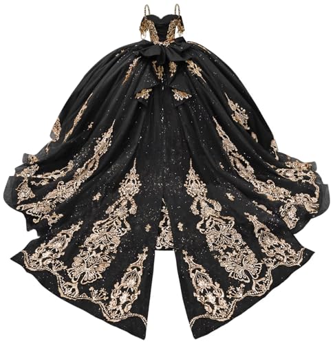 Mouccy Beaded Sweet 15 Ball Gown