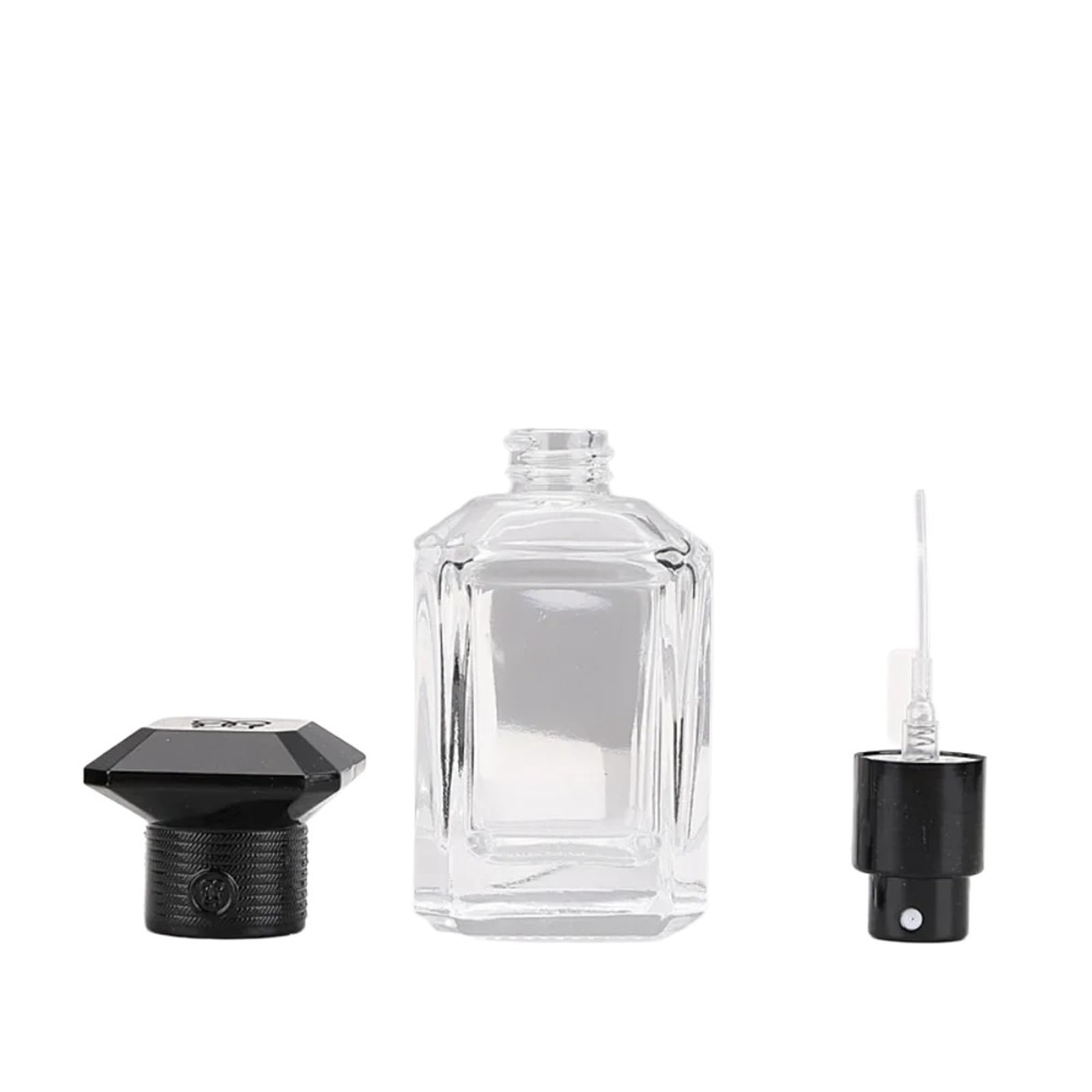 5 STÜCKE 30 ml Leere Parfümflaschen Nachfüllbare Sprühflasche Aus Glas for Flüssigkosmetik Ätherisches Öl Probenparfümbehälter