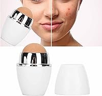 Vista 1 de Rodillo de piedra volcánica absorbente de aceite de belleza, herramienta portátil para el cuidado de la piel, piedra rodante reutilizable, promueve