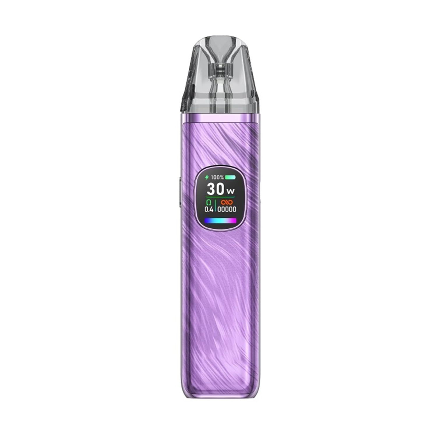 for Oxva Xlim Pro 2 Pod Kit, 1300mAh Battery with 2A Fast Charging, 0.56-Inch Ultra-HD Color Screen, Vivid Visuals & Easy Navigation, 2ml Cartridge, No-Nicotine Dream Purple, Coral Pink