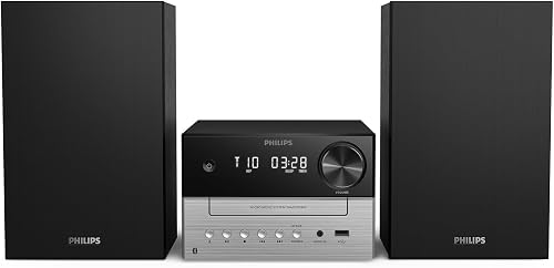 Philips TAM3505M2 Hi FI Microchaîne, Bluetooth, Lecteur CD, USB, Radio FM et Dab Auracast, 85% matières recyclées après consommation - 2