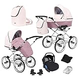 Hier entscheiden Sie was Sie brauchen. Sie haben die Wahl ob Sie einen Autositz (Babyschale Zertifiziert nach ECE R 44/04) benötigen oder nicht. Auch können Sie diesen Kinderwagen optional mit Isofix auswählen. Dies Isofix Basis ist bei 4in1 selbstverständlich im Lieferumfang enthalten. Der Wagen ist selbstverständlich nach der DIN EN 1888 Zertifiziert.
