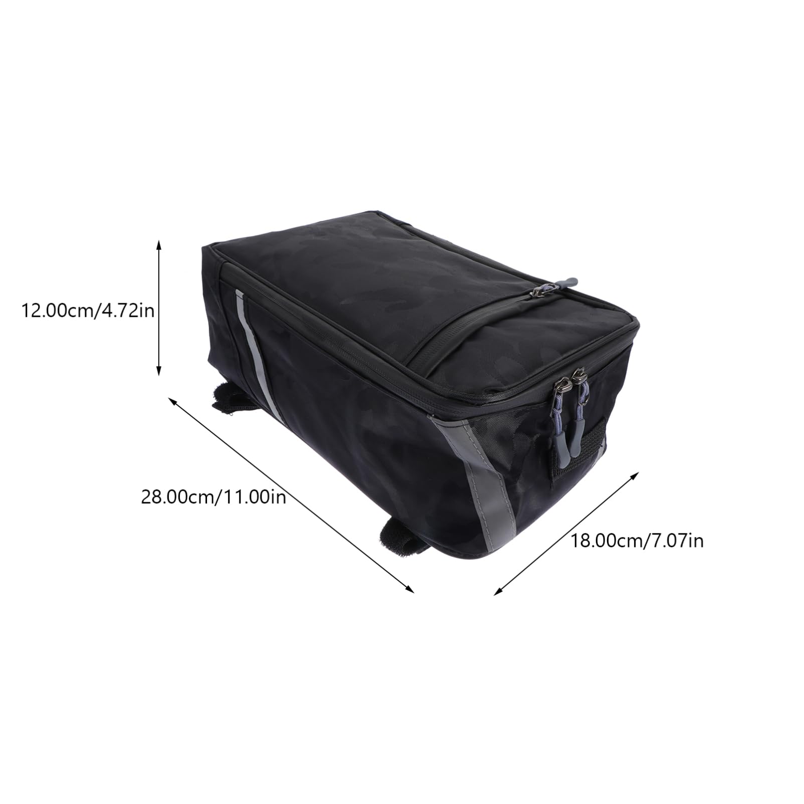 Hemoton Mountain Bike Storage Bag Large Capacity Under Seat Pouch for Essentials Versatile and Stable Backseat Bike Bag for Riding Gear