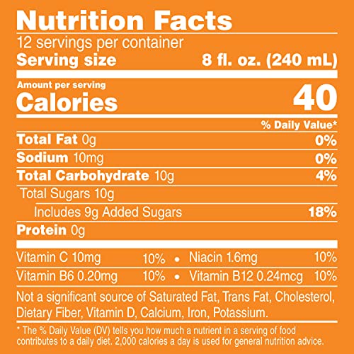 Image of V8 Splash Tropical Fruit Blend Flavored Juice Beverage, 96 FL OZ Bottle
