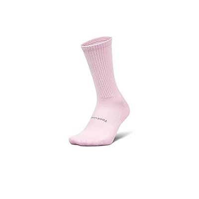 Feetures High Performance Max Cushion Crew Athletic Shoes Petal