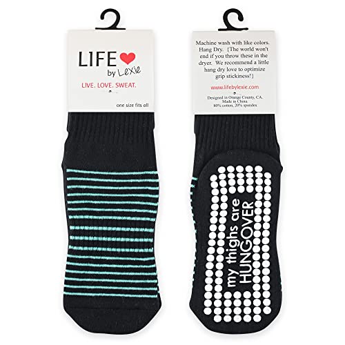 Image of Life By Lexie Sticky Grip Socks for Barre, Pilates, Lagree, Yoga, Dance Non Slip Women's Socks