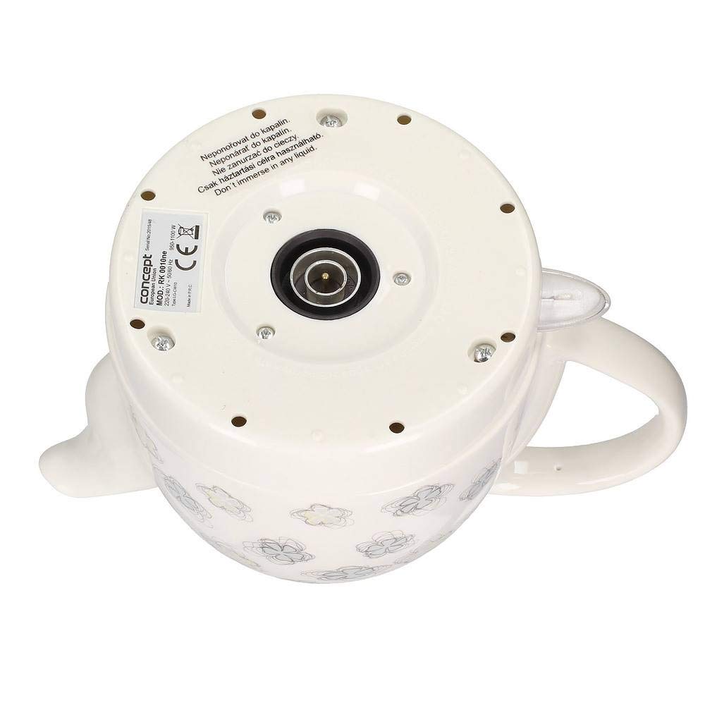 Concept RK0010, Color blanco, 220 - 240 V, Cerámico