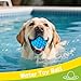 havit Indestructible Squeaky Dog Balls for Aggressive Chewers, Interactive Dog Toys to Keep Them Busy, Rubber Dog Chew Toy for Large Medium Breeds, Outdoor Waterproof (3 Colors)
