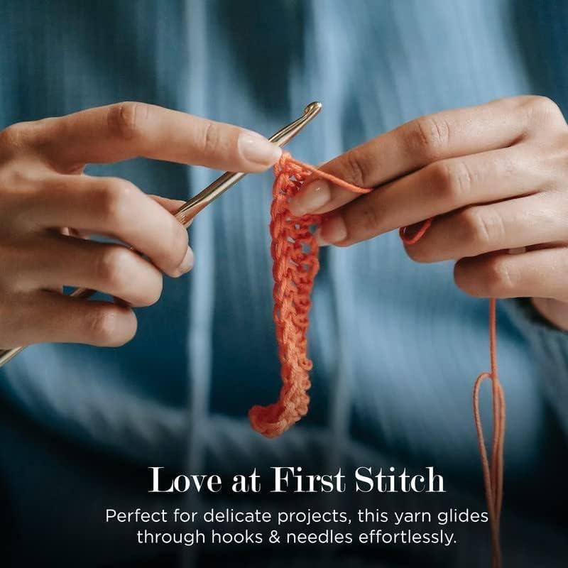 Miniatura 6 de Alize Diva Silk Yarn - Hilo acrílico de microfibra para peso deportivo, hilo ligero y suave para tejer bufandas, ropa y manualidades, 1 madeja de