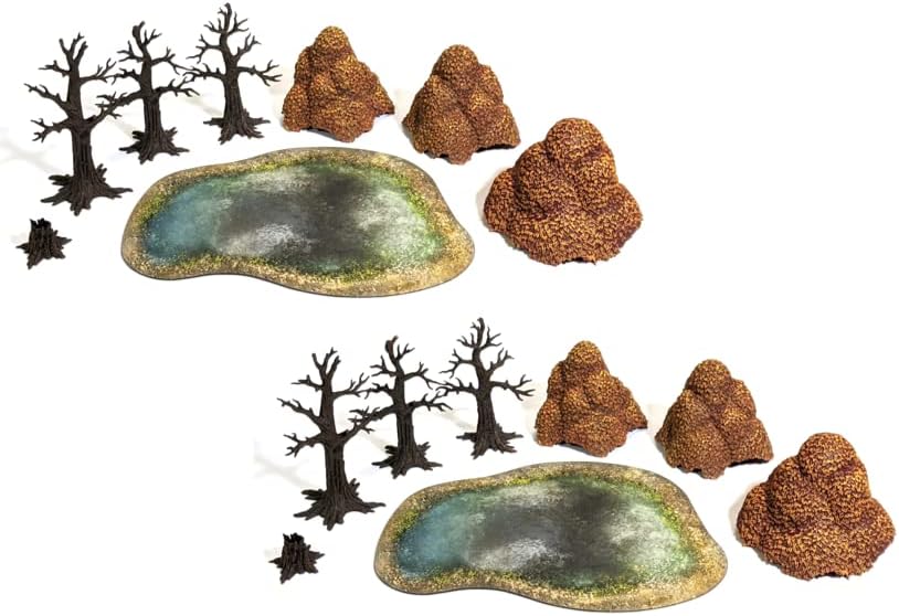 Monster Scenery Bundle: Autumn Forest Double Pack (2 Items) image 5